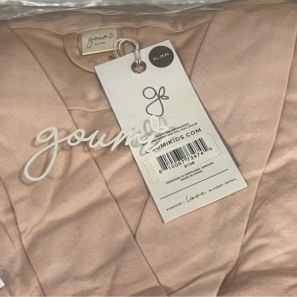 Goumi Rose Pink Robe - Picture 3 of 9